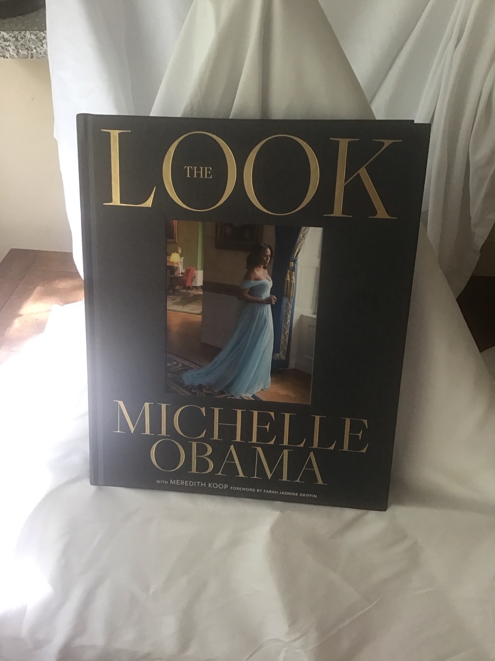 Michelle Obama: The Look Hardcover Coffee Table Book - Black & Gold
